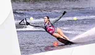 Peruana Cristhiana de Osma se corona campeona mundial en esquí acuático a sus 15 años