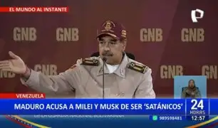 Nicolás Maduro acusa a Elon Musk y Javier Milei de "satánicos": "Han articulado sectas"