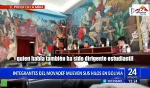 ¡El colmo! Movadef organiza foro en Bolivia para adoctrinar a estudiantes peruanos