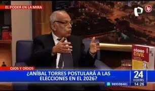 Aníbal Torres reaparece y habla sobre posible candidatura presidencial. ¿Qué fue lo que dijo?