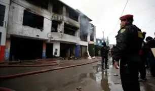 Incendio en carpintería de Villa El Salvador cobra la vida de un joven con discapacidad motora