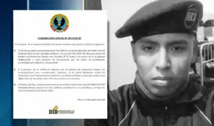 Ejército se pronuncia por muerte de soldado en fuerte Hoyos Rubios del Rímac