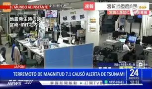 Impresionantes imágenes y videos muestran los estragos del terremoto de 7.1 que sucedió en Japón