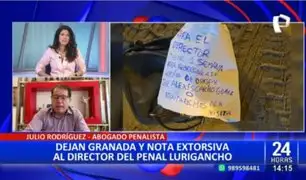 Julio Rodríguez sobre amenazas a director del penal de SJL: "El problema es del Ejecutivo"