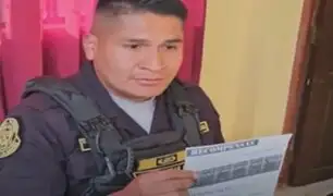 Policía es sentenciado a 15 años de prisión por muerte de delincuente en Cajamarca