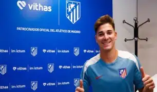 ¡Una araña española! Julián Alvarez fue presentado como nuevo jugador del Atlético de Madrid