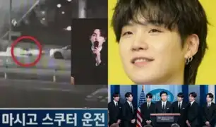 Lo quieren fuera de BTS: piden expulsión de Suga tras ser detenido por conducir en estado de ebridad