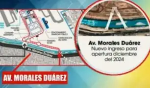 Accesos al nuevo aeropuerto serán por av. Morales Duárez, pese a que vía presenta pésimas condiciones