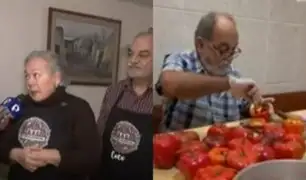 Abuelitos con gran deuda emprendieron preparando platos arequipeños y ahora la rompen en redes sociales