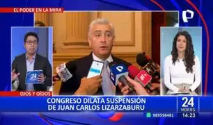 Congreso dilata la suspensión de Juan Carlos Lizarzaburu por comentarios sexistas