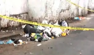 ¡Horrendo Hallazgo!: Encuentran dos cadáveres entre la basura en calle del Rímac