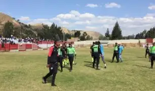 Áncash: sujetos agreden a árbitros y roban sus celulares tras partido de la Copa Perú