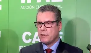 Ministro de Educación: "Estamos coordinando con el Mininter para garantizar obras de escuelas Bicentenarias"