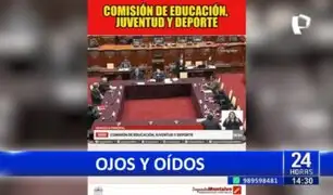 ¡El colmo!: Congresista Montalvo edita video donde pide "vivas" en la Comisión de Educación