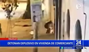 Delincuente deja explosivo en casa de comerciante en Trujillo