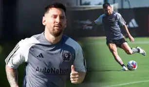 Lionel Messi regresa a los entrenamientos y podría volver al Inter Miami antes de los playoffs