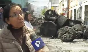 Vecinos viven entre escombros tras incendio código 3 en Breña