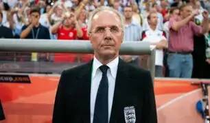 ¡Luto en el fútbol! Muere Sven-Goran Eriksson, exentrenador de Inglaterra a los 76 años