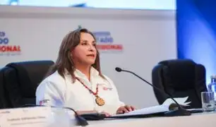 Dina Boluarte llega al Ministerio Público para declarar sobre el caso ‘Qali Warma’