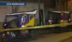 Atentado en El Agustino: a balazos intentan matar a mototaxistas por no pagar cupo