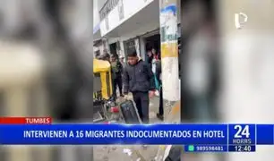 Operativo policial desbarata red de tráfico de migrantes en Tumbes