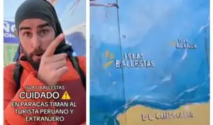 ¡Mala imagen internacional! influencers españoles denuncian intento de estafa en Paracas