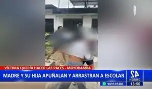 Moyobamba: Madre e hija apuñalan y arrastran a escolar