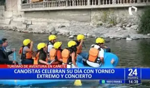 Con torneo extremo y concierto: Celebran el Día del Canoísta en Cañete