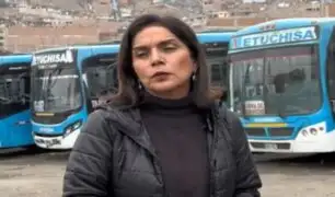 Patricia Juárez se reúne con directivos de la empresa de transporte 'El Chino' tras ataques a buses