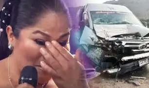 Sonia Morales: Músicos de la cantante vernacular sufrieron accidente vehicular en Áncash