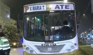 VMT: nuevo atentado contra bus sería por aparente cobro de cupos