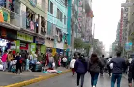 La Victoria: poca presencia policial tras violento asalto a cambista en Gamarra