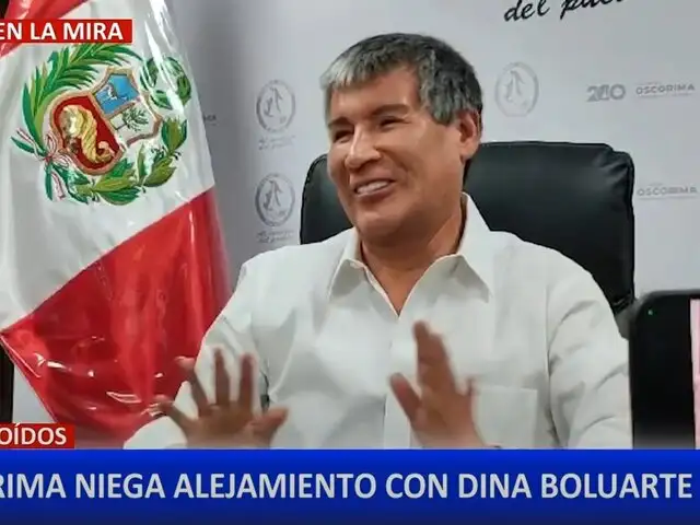 Wilfredo Oscorima niega distanciamiento con Dina Boluarte: "No, jamás"