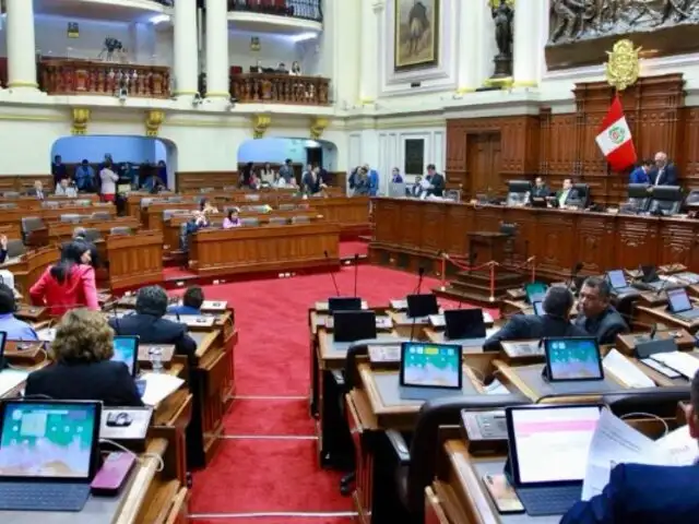 Congreso: aprueban número de integrantes de comisiones ordinarias para el periodo 2024-2025