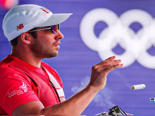 París 2024: Peruano Nicolás Pacheco logra primeros puestos tras etapa clasificaría en Tiro skeet