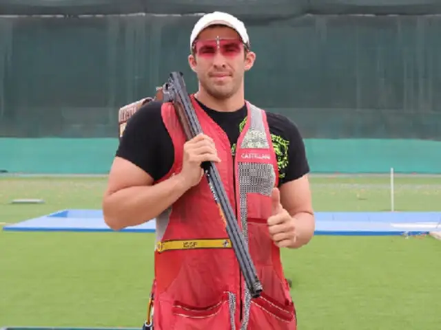 París 2024: peruano Nicolás Pacheco se ubicó en sexto lugar en la final de tiro Skeet