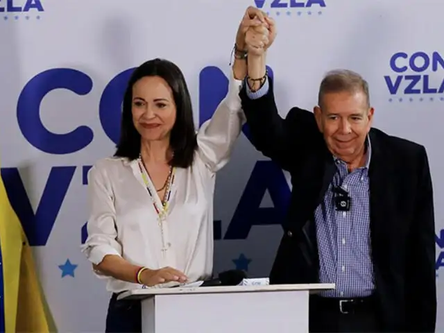 Edmundo González y María Corina Machado ganan Premio Sájarov por su lucha por la democracia