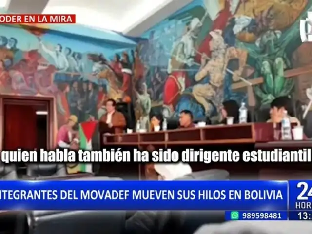 ¡El colmo! Movadef organiza foro en Bolivia para adoctrinar a estudiantes peruanos