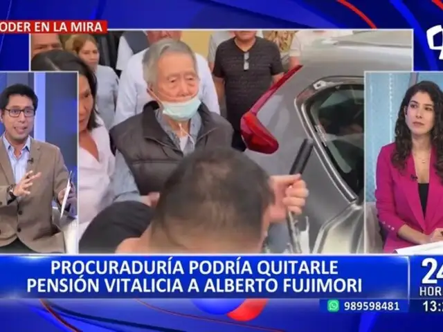 Alberto Fujimori: Procuraduría podría embargar pensión vitalicia de expresidente