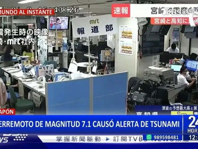 Impresionantes imágenes y videos muestran los estragos del terremoto de 7.1 que sucedió en Japón