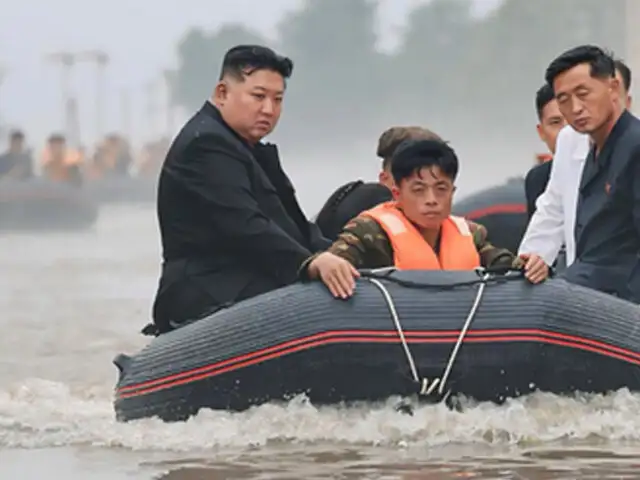 Corea del Norte: Kim Jong-un rechaza ayuda internacional por inundaciones en su país