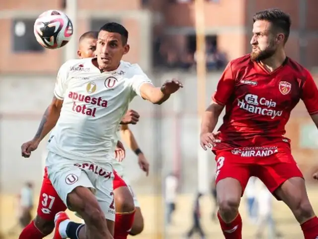 ¡Punto en La Incontrastable! Universitario igualó 1-1 ante Sport Huancayo por la fecha 6 del Clausura