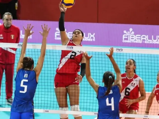 Cuadrangular de voleibol U17: Perú cayó ante Italia en el Coliseo Dibós