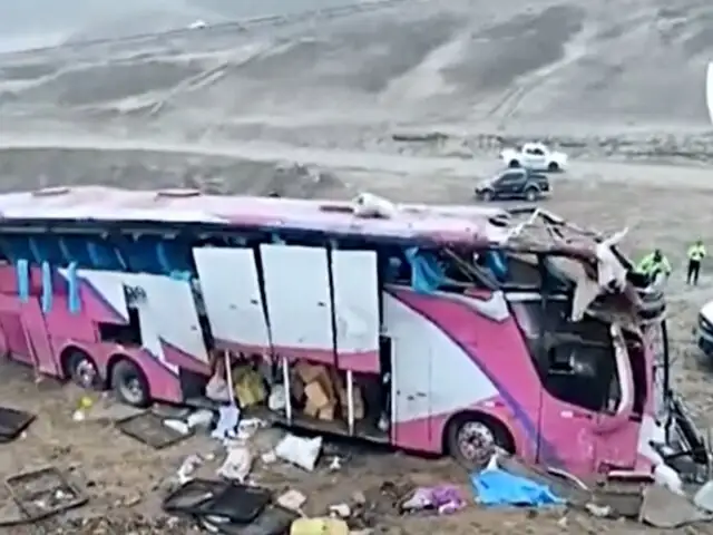 Fatal accidente en Chancay: bus solo contaba con un chofer para viaje de 20 horas