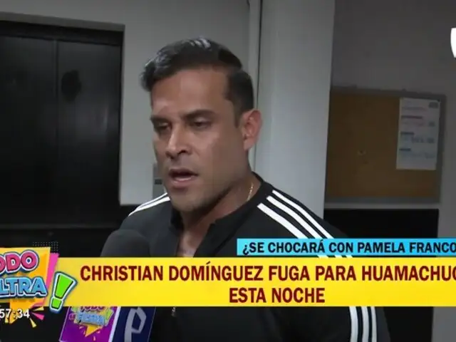 Christian Domínguez asegura que no habría ningún problema si se cruza con Christian Cueva en concierto