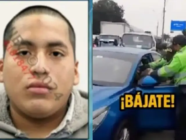 Taxista con licencia suspendida embiste y arrastra a policía sobre capot para evitar multa: así fue la persecución en Chorrillos