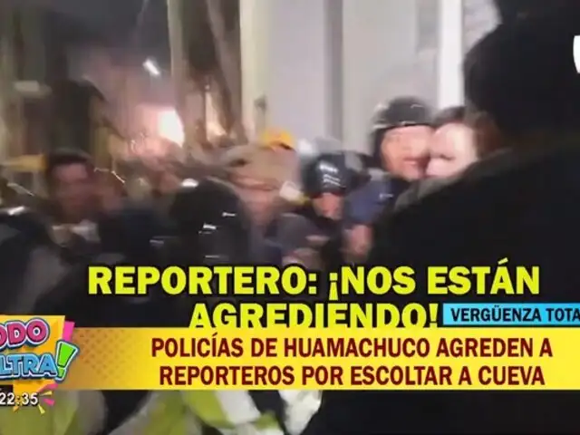 Escándalo en Huamachuco: Serenazgo agrede a la prensa por proteger a Pamela Franco y Christian Cueva