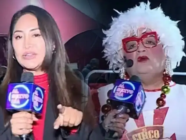 Jorge Benavides tras bambalinas del “Circo de la Tía Gloria”