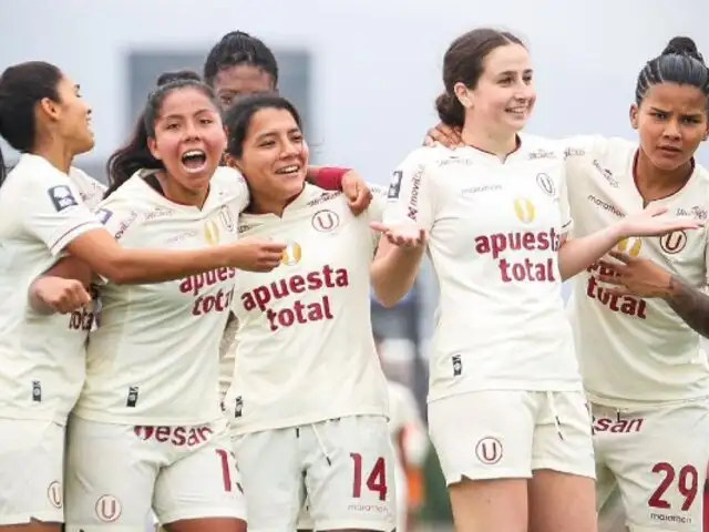 ¡Quieren el bicampeonato! Universitario goleó 5-0 a Mannucci y jugará la final de la Liga Femenina