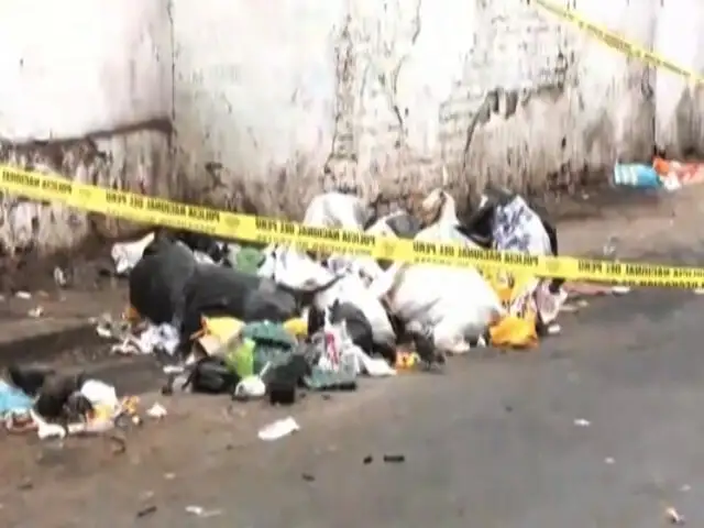 ¡Horrendo Hallazgo!: Encuentran dos cadáveres entre la basura en calle del Rímac